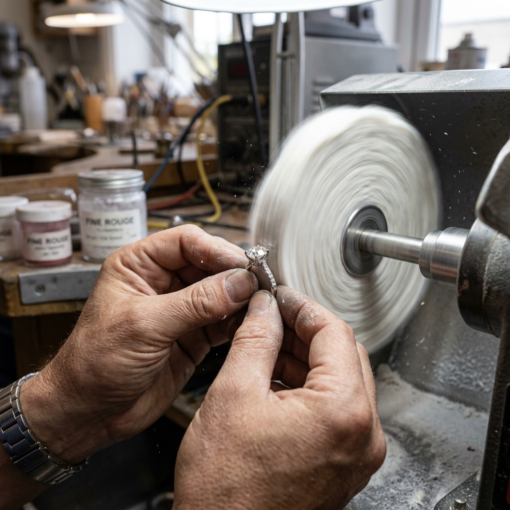 Polishing Jewellery